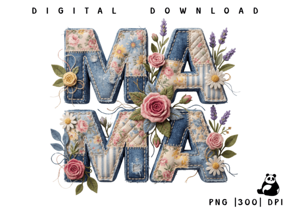 Download Mom Mother Patchwork PNG - Premium Resources