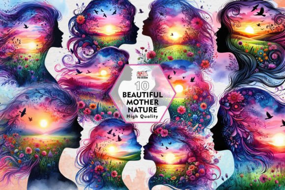 Download Beautiful Mother Nature Clipart PNG - Nature Collection
