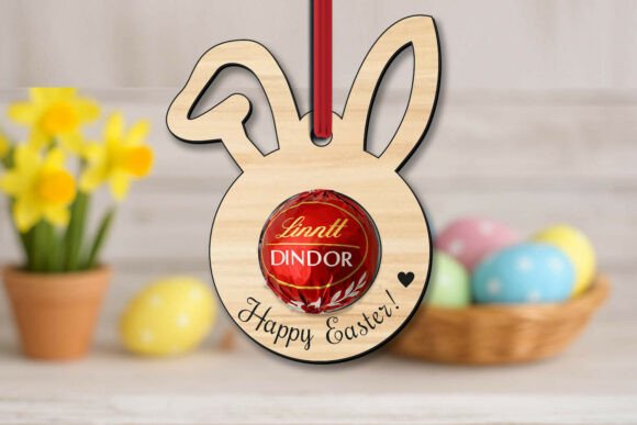 Download Kids Easter Candy Holder Bunny Ears SVG - Kids easter Collection