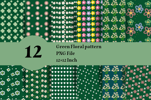 Download Nature-Inspired Green Floral Design - Nature Collection